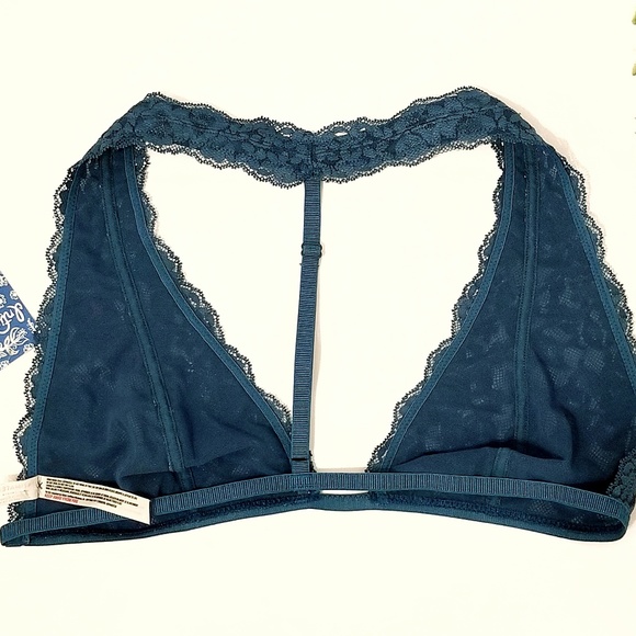 FREE PEOPLE LACE TRULY MADLY DEEPLY BRALETTE LARGE - Picture 5 of 8